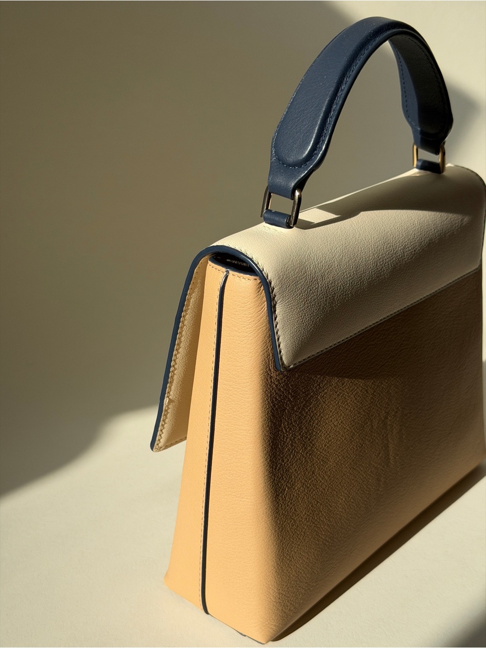 NEW IN BOX Strathberry Trinity Leather Tri-Colour Bag - Picture 7 of 16